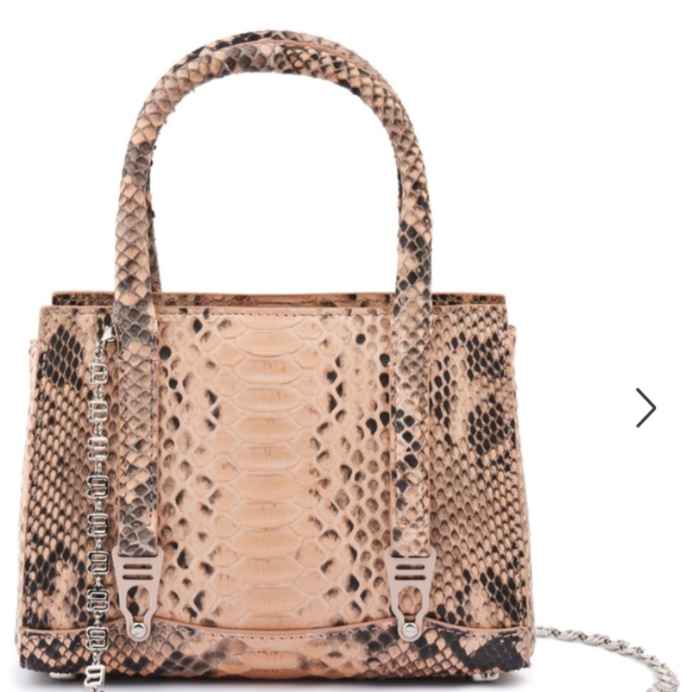 New La Perla Nude Python Mini Bag